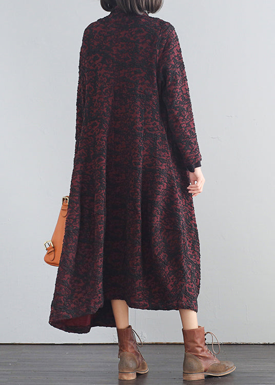 Chic und Stil | V-neck V Print Button Trench Coats