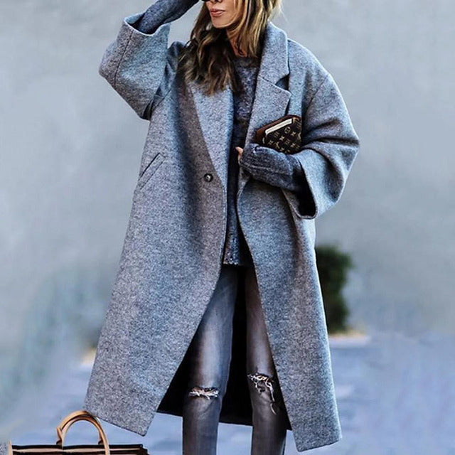 Lune London | Elegant warm wool coat