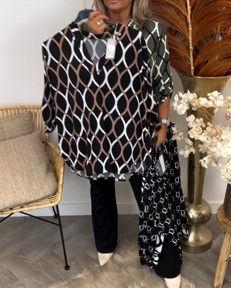Lune London | Shirt dress with graphic print