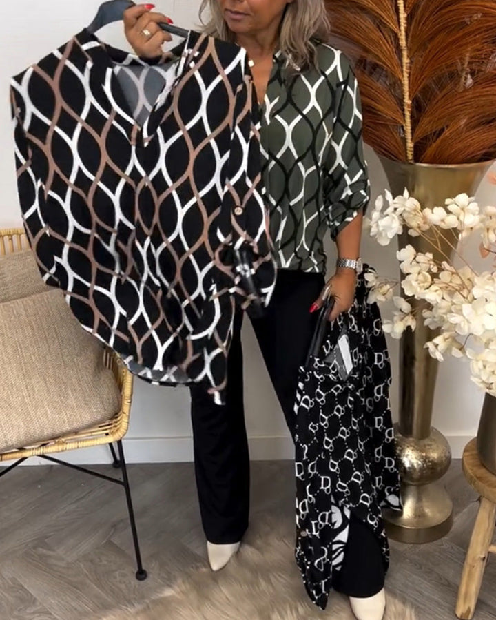 Lune London | Shirt dress with graphic print