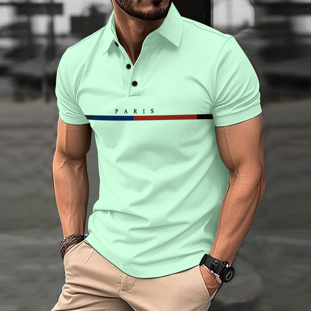 Men's Chic and Stylish Leisure Polo Shirt