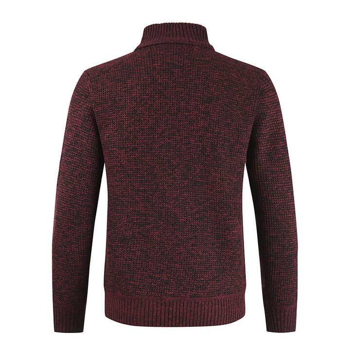 Functional jacket for men with modern high collar and innovative materials Lune London