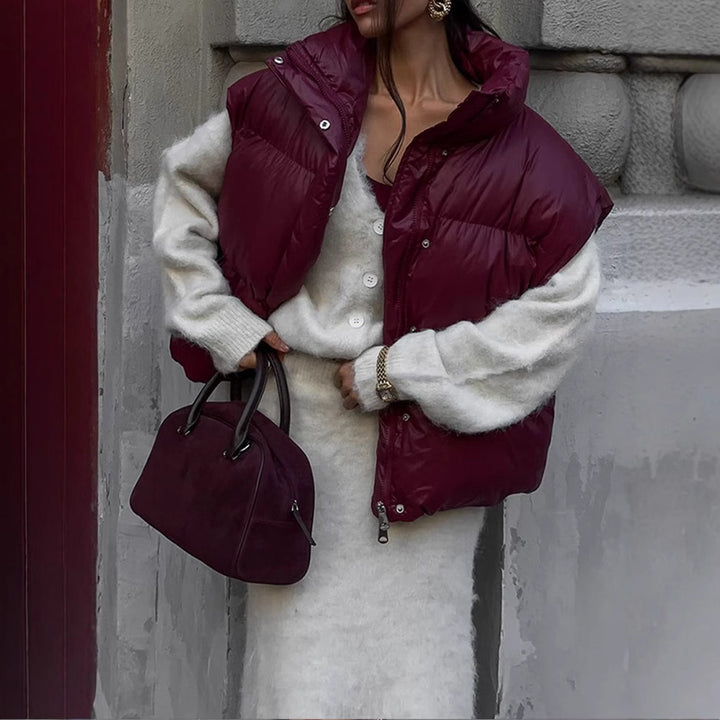Ladies sleeveless down jacket Lune London