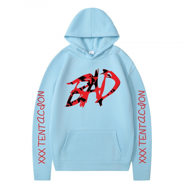 Women's hoodie with eye-catching graphic print and casual cut Chic & Stil