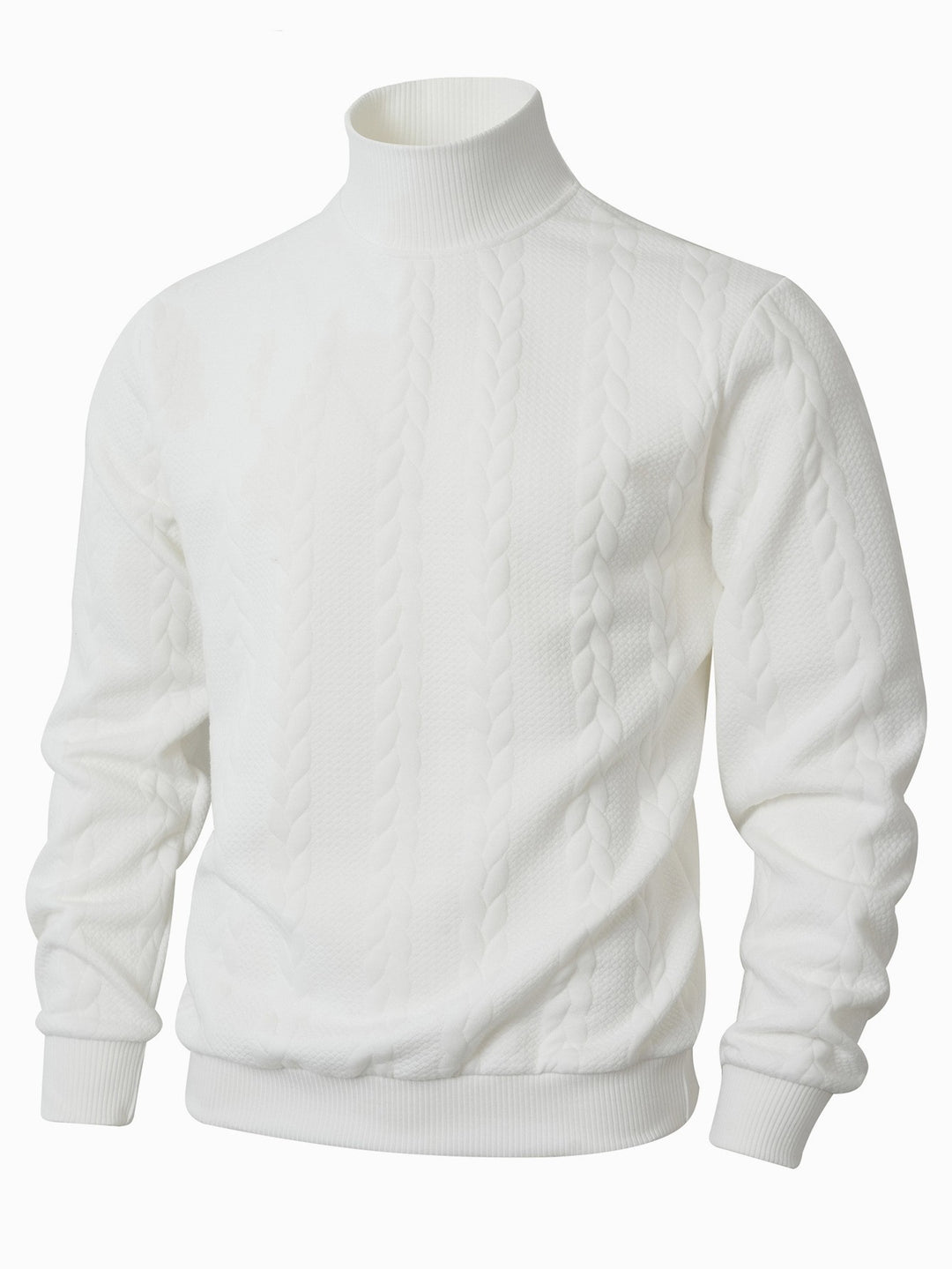 Structured high-neck sweater for men Lune London