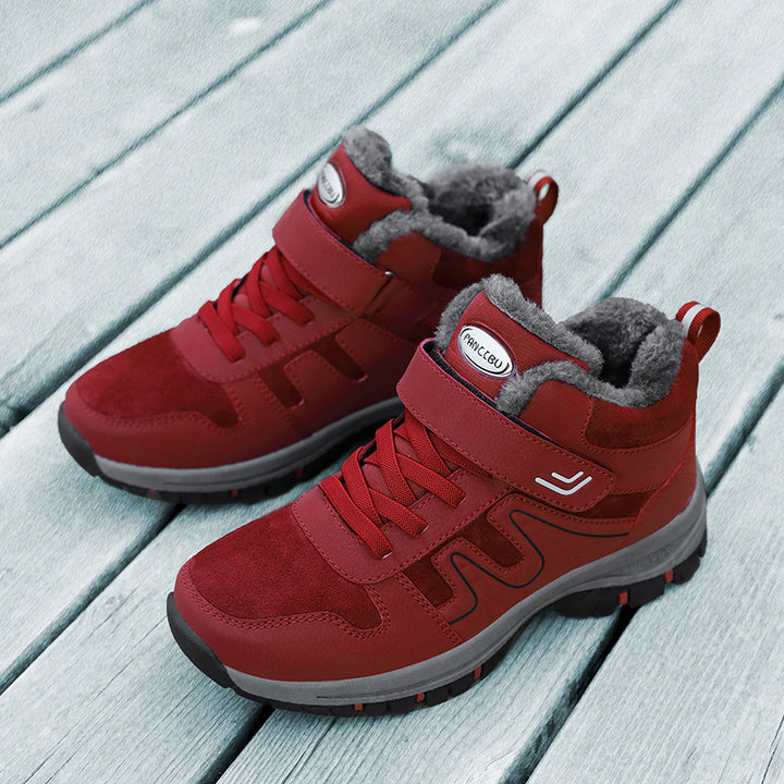 Women Winter Hiking Boots with Non-Slip Sole and Insulated Lining Lune London