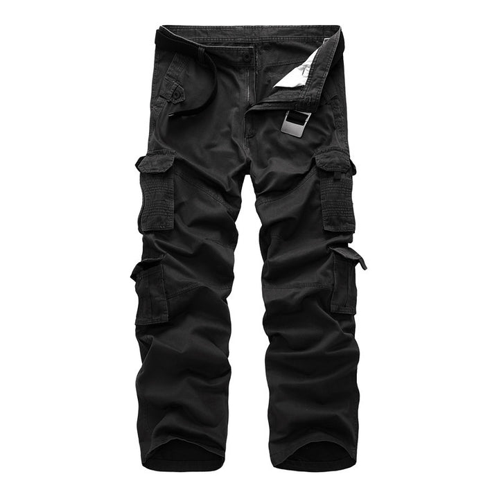 Men's cargo pants with multifunctional pockets and robust design Lune London