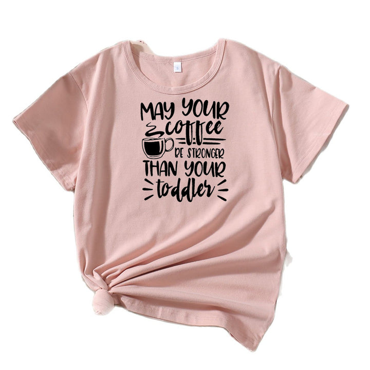 Ladies Casual T-shirt Coffee Lover Lune London