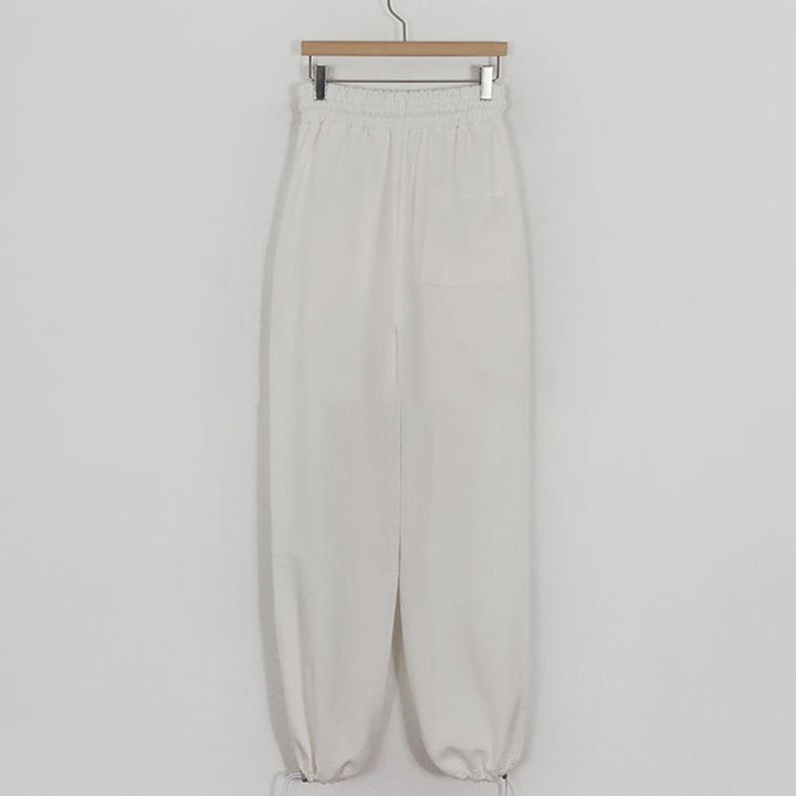 Pantalons de survêtement larges et confortables pour femmes avec taille élastique Chic & Stil