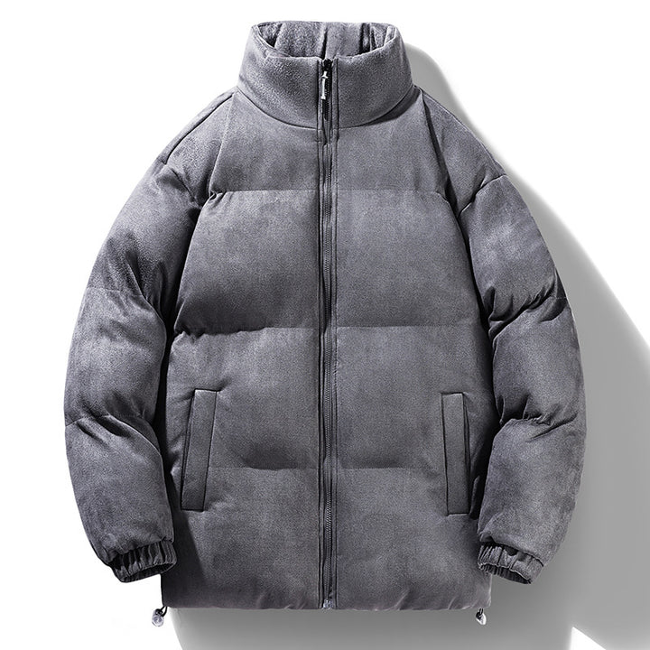 Ladies down jacket with high collar and pockets Lune London