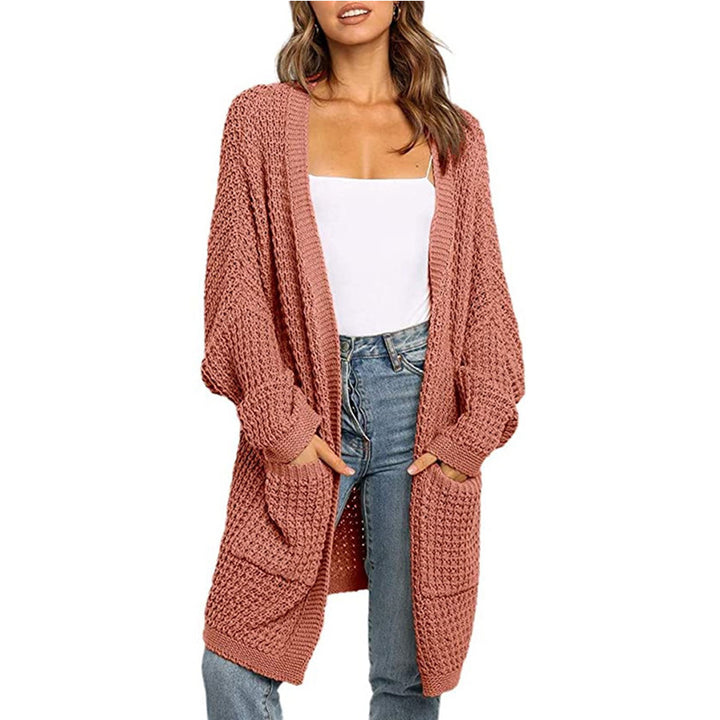 Knitted cardigan for women with a relaxed fit and pockets Lune London