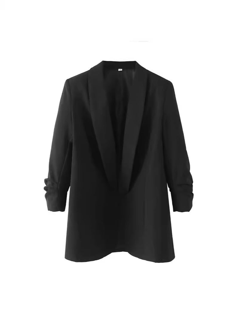 Oversized women's jacket without closure Lune London