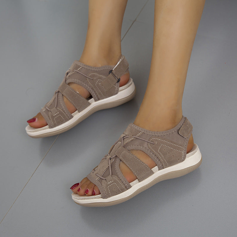 Comfort fit sporty sandals for women Lune London