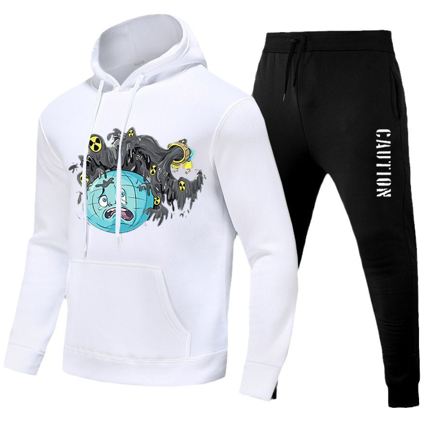 Women's hoodie set with an eye-catching graphic design and comfortable joggers Lune London