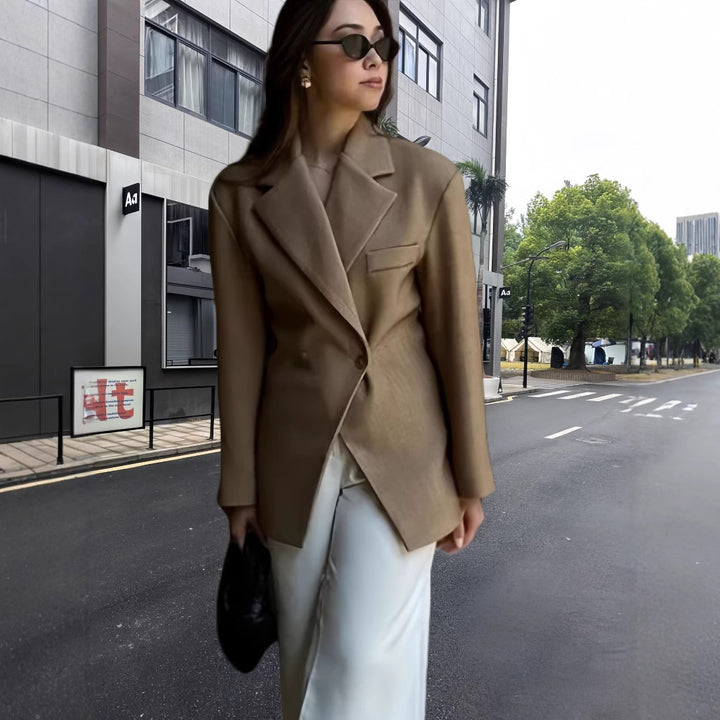Ladies Elegant Oversized Blazer Lune London
