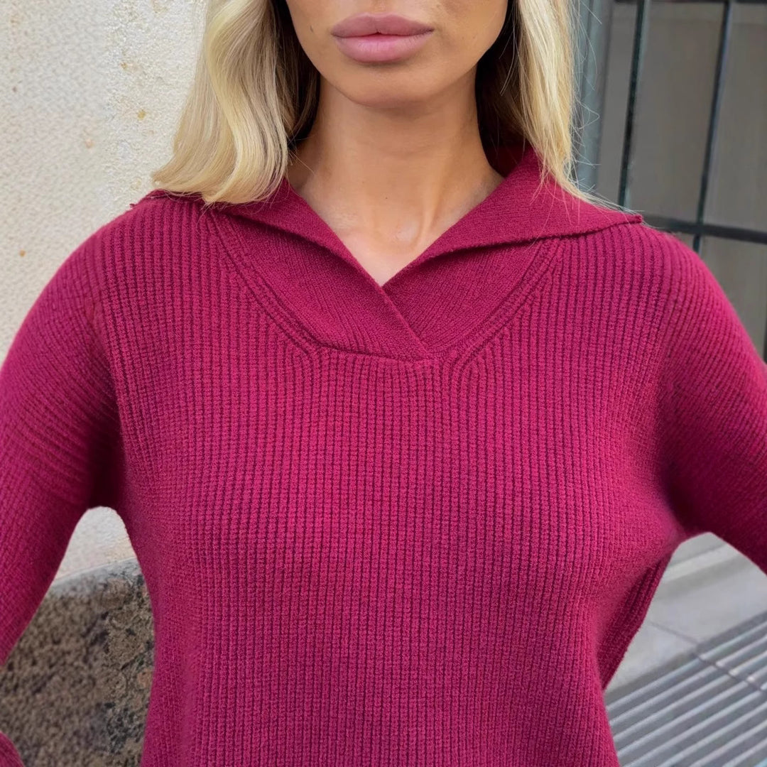 Ladies elegant knitted jogging set Lune London