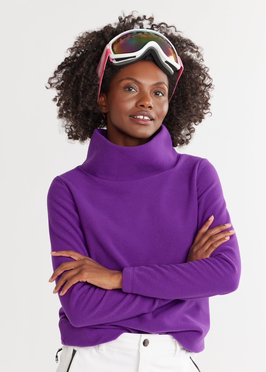 Lune London Elegant Polar Turtleneck Sweater for Women