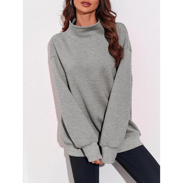 Dames Pull à col roulé oversize Chic & Stil