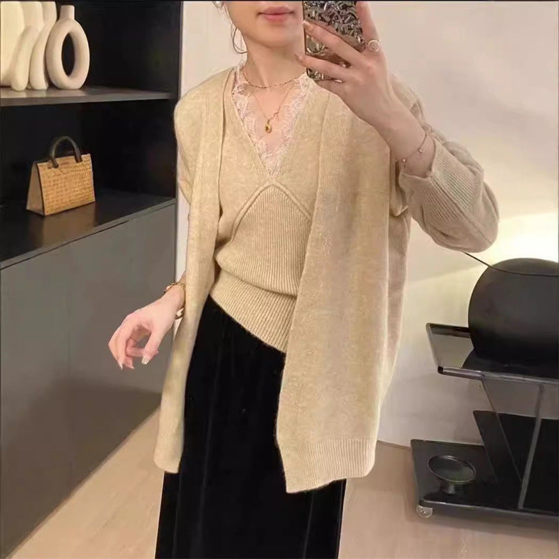 Cardigan décontracté pour femme avec une coupe ample et un matériau confortable Chic & Stil