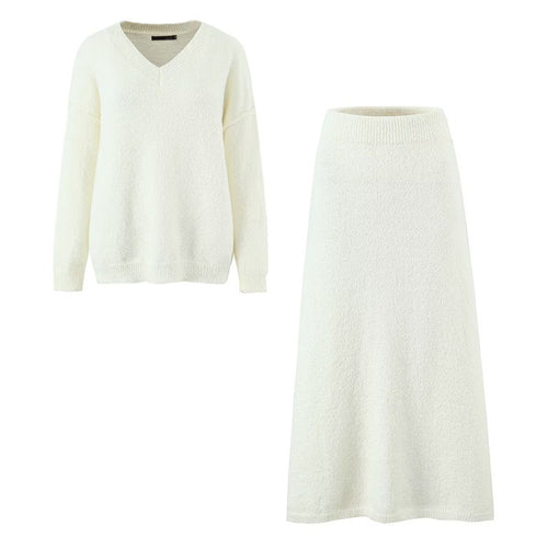 Jupe midi élastique Lune London pour dames