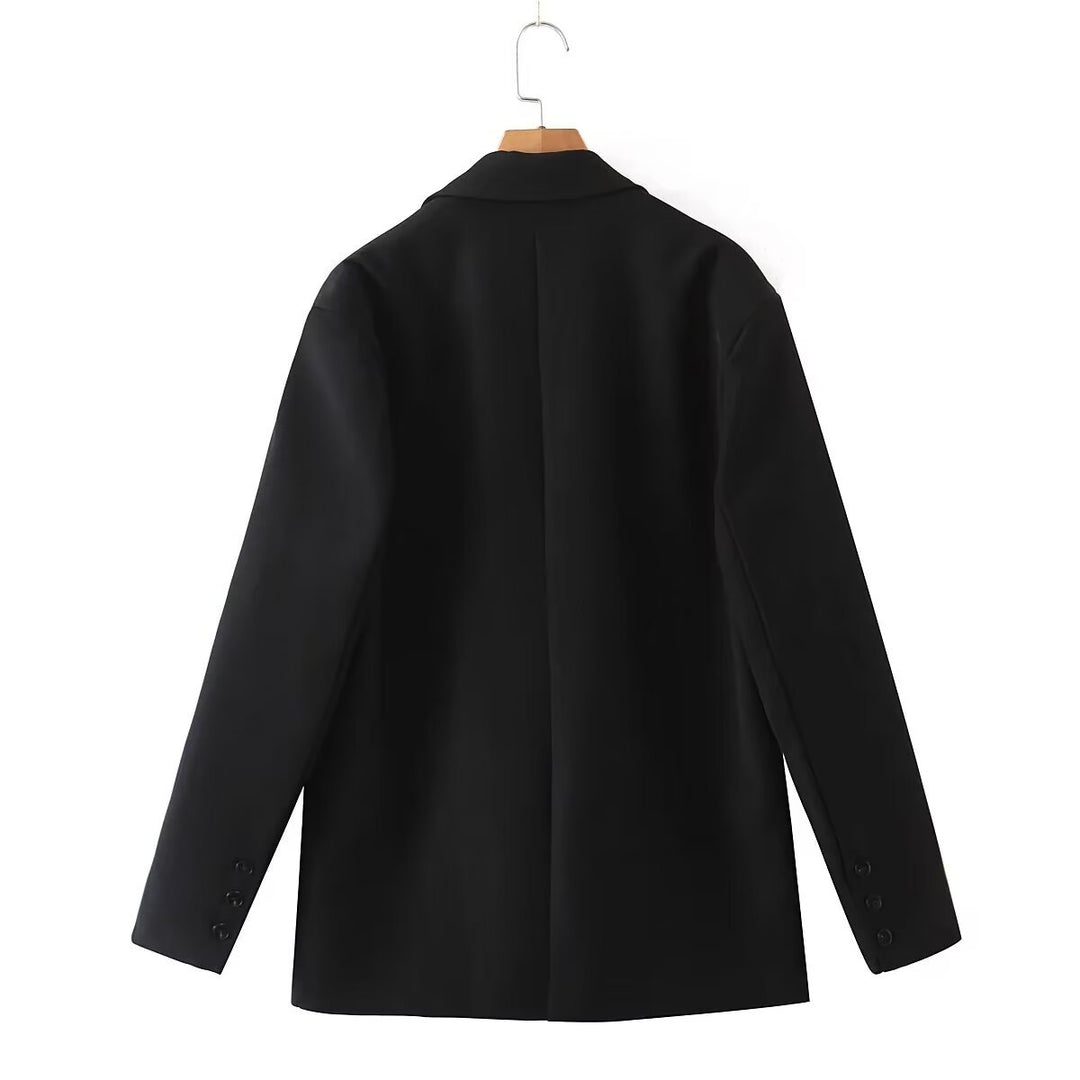 Oversized blazer for women with elegant lapels and practical pockets Lune London