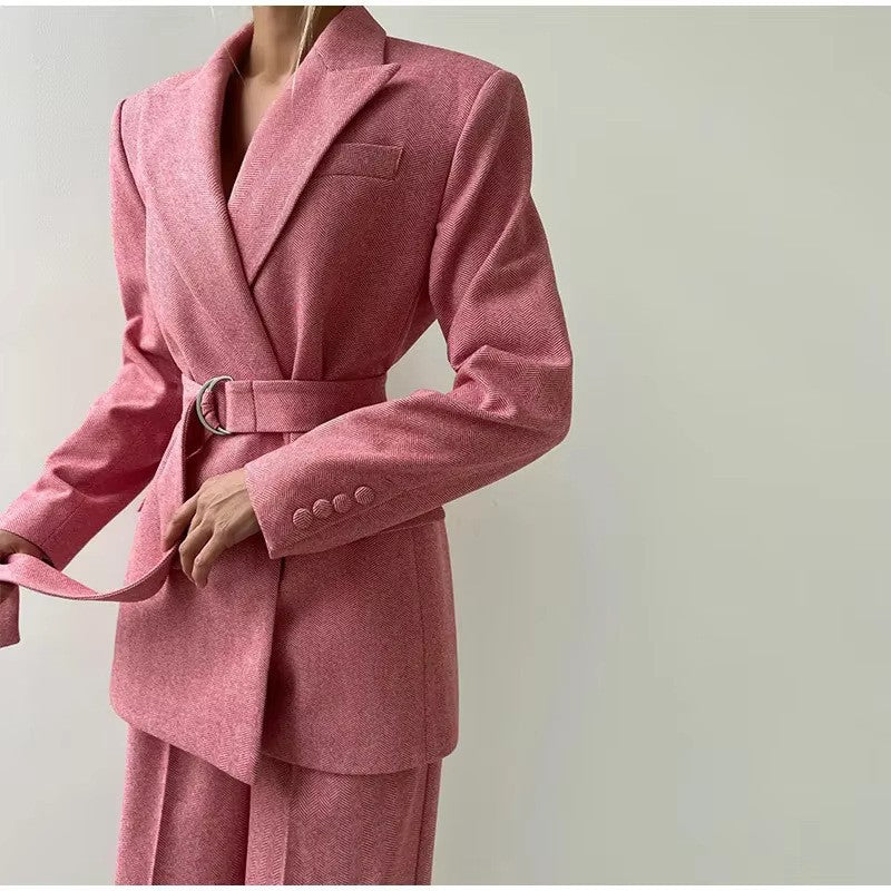 Women's jacket with fitted top and wide legs Lune London