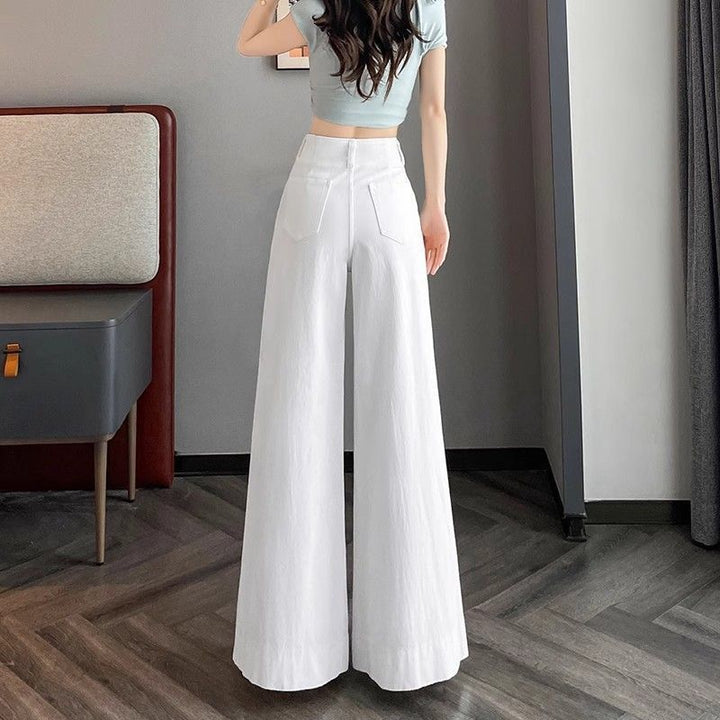 Pantalons en denim amples pour femmes Chic & Stil