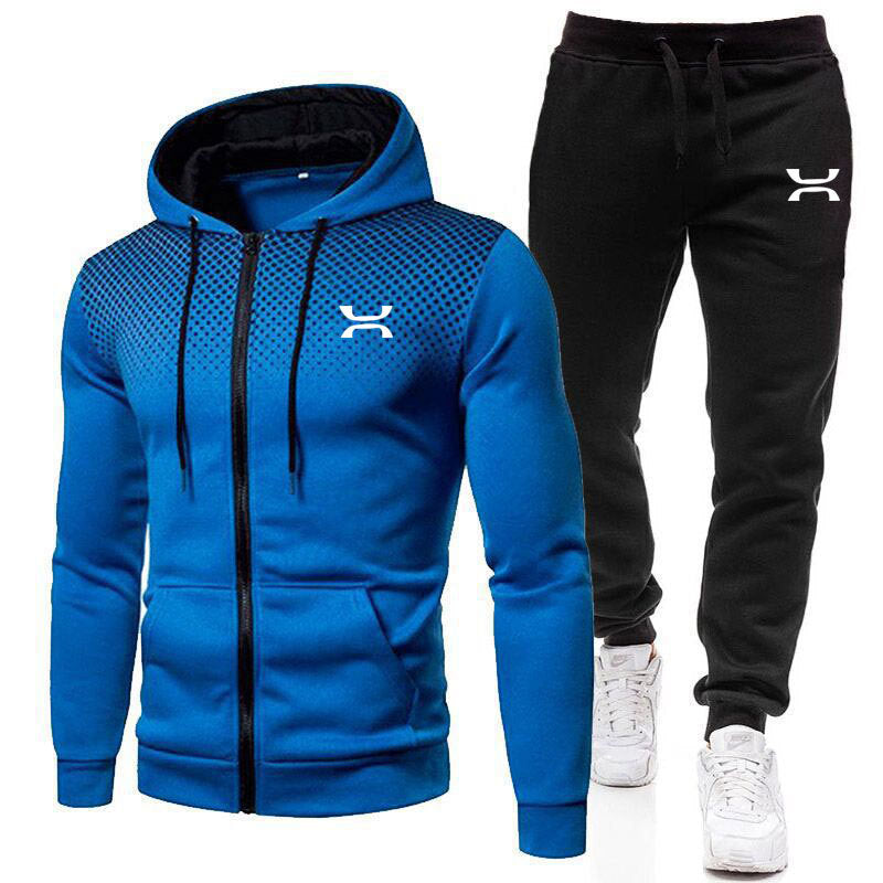 Men's Tracksuit with Breathable Hoodie and Comfortable Jogging Pants Lune London