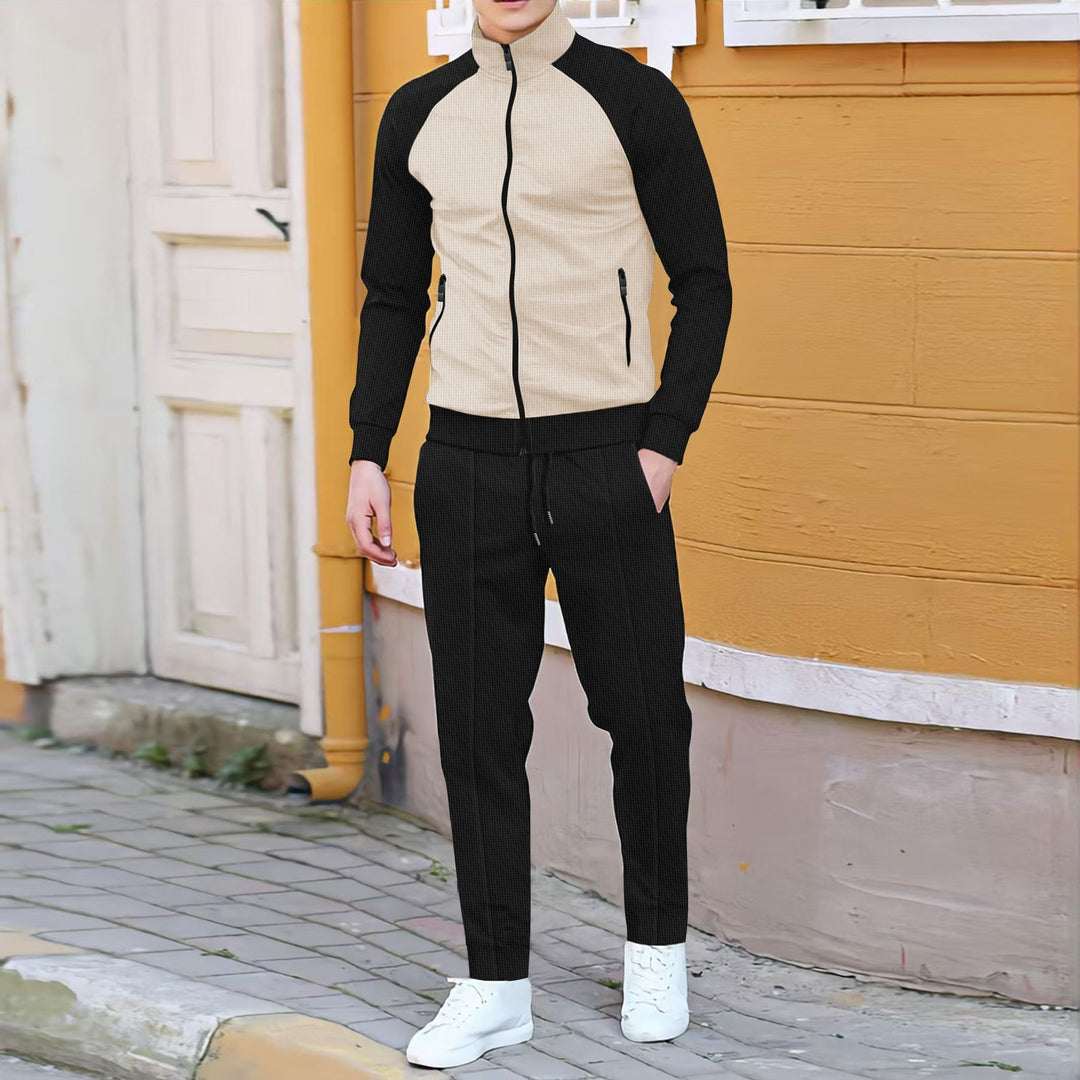 Men's casual sports set with high collar Lune London