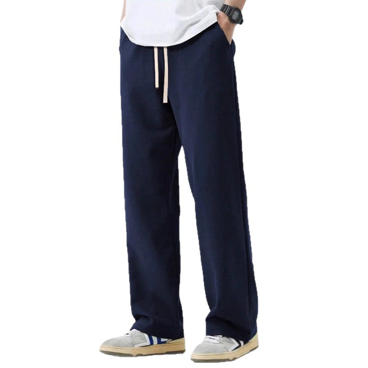 Casual men's jogging pants with drawstring and soft lining Lune London