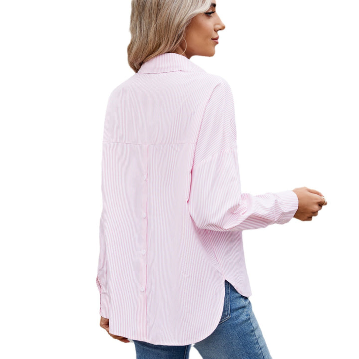 Striped blouse for women with an elegant cut and a modern fit Lune London