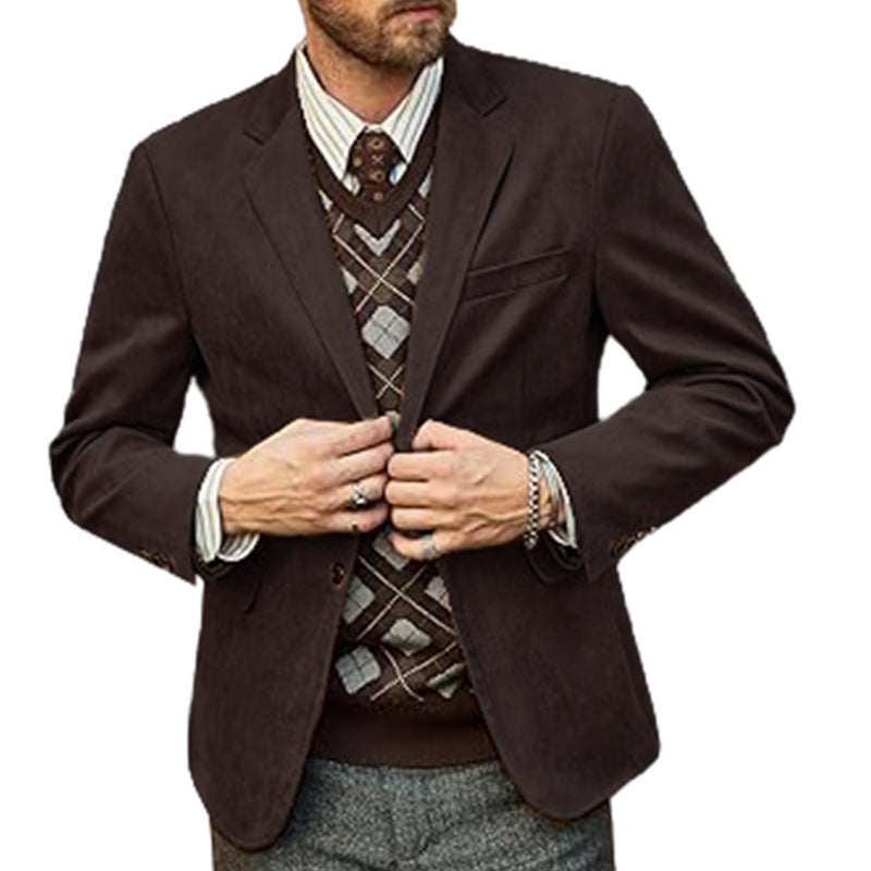 Elegant sports jacket for men with a modern cut and refined finishes Lune London
