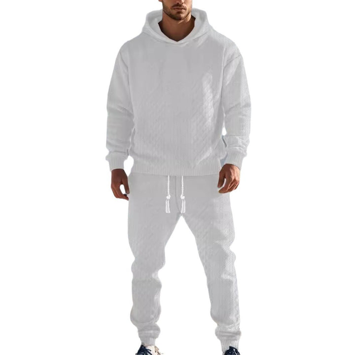 Comfortable leisure set for men with hood and elastic waist Lune London