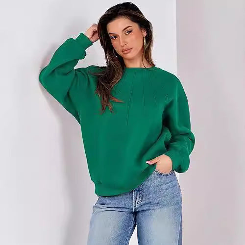 Oversized sweatshirt for women with structured design Lune London