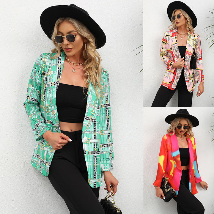Elegant and colorful women's jacket Lune London