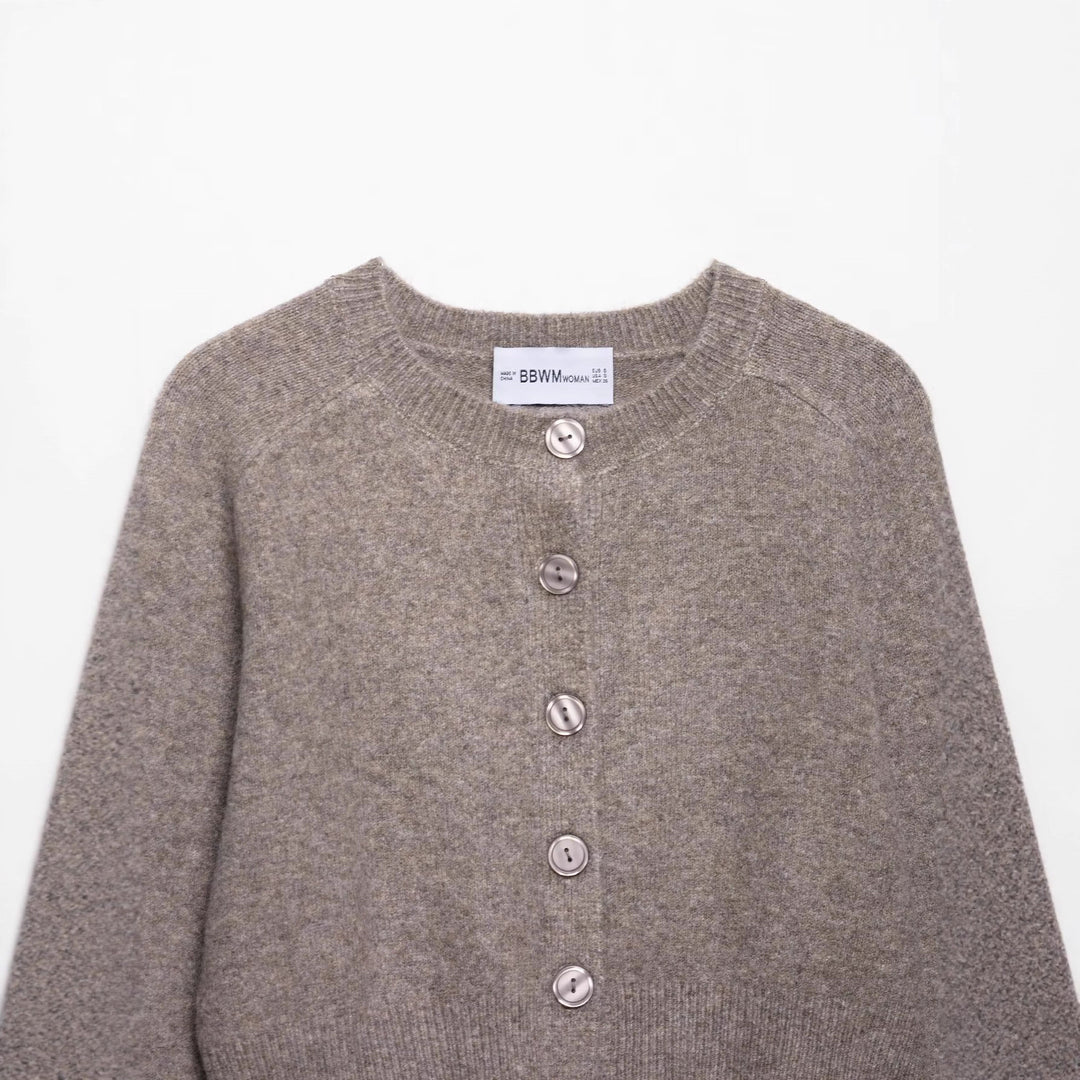 Women's knit jacket with elegant buttons and a modern cut Lune London