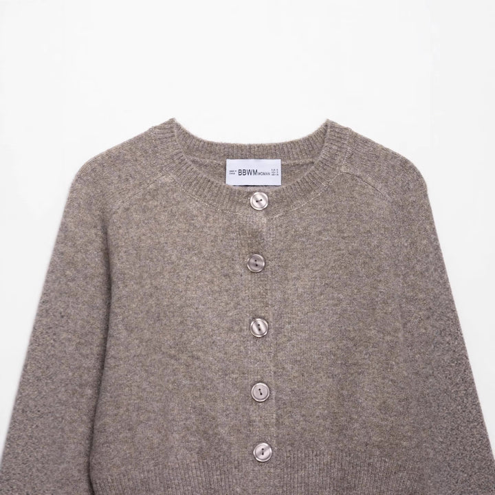 Women's knit jacket with elegant buttons and a modern cut Lune London