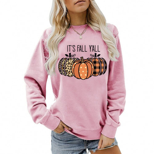 Women’s sweatshirt with playful autumn motif and comfortable fit Lune London