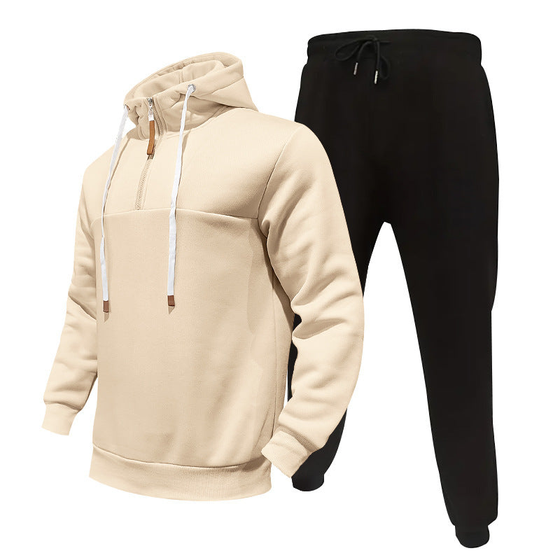 Men's Casual Hoodie and Cargo Pants Set Lune London