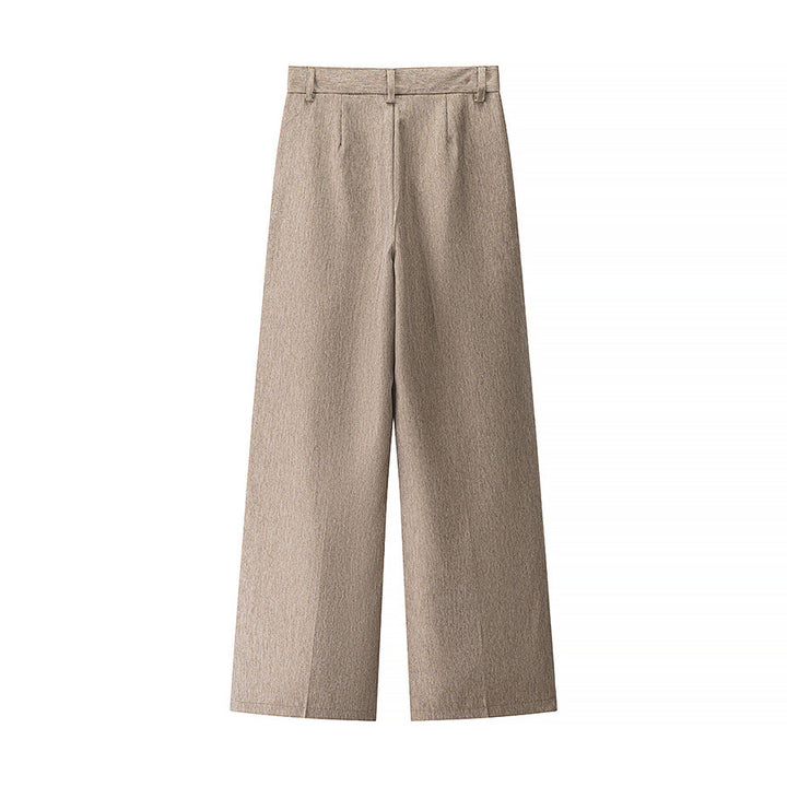 Wide-leg high-waisted women's trousers Lune London