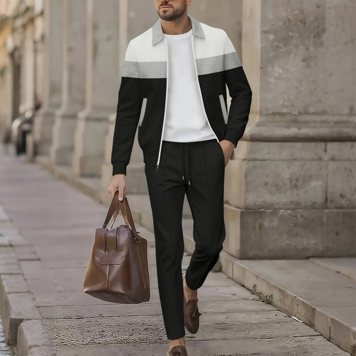 Men's sports tracksuit set with breathable material and functional pockets Lune London