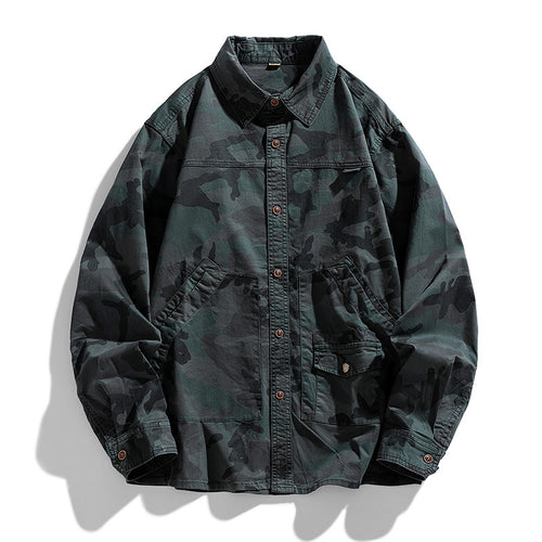 Lune London men's camouflage leisure jacket