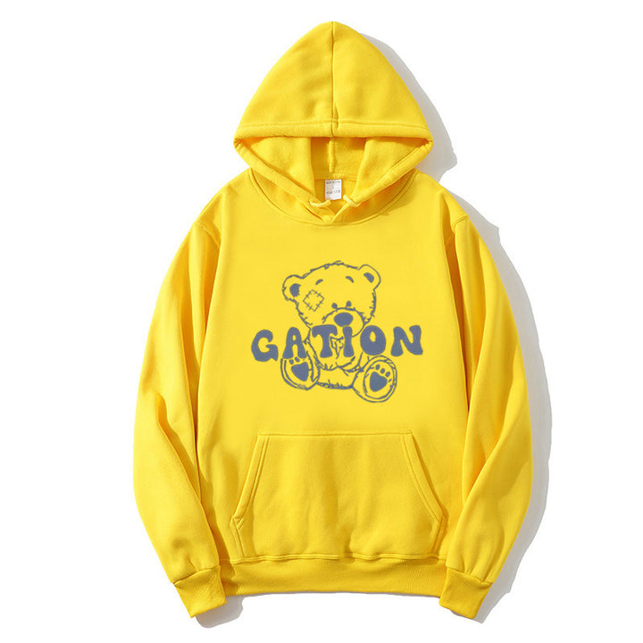 Women's hoodie with cute bear motif Chic & Stil