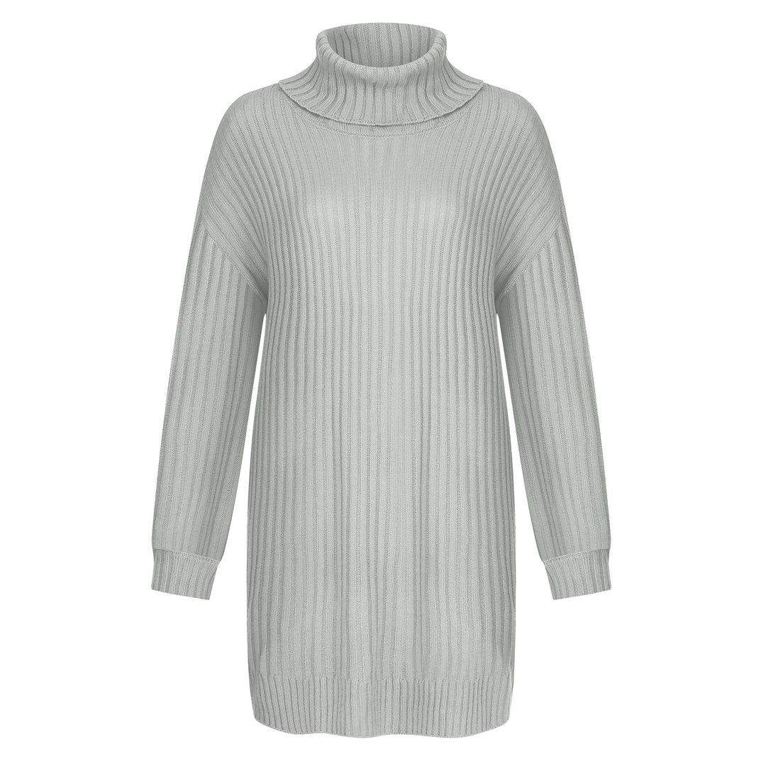 Chunky knit turtleneck sweater for women, relaxed fit Lune London