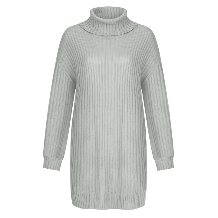 Chunky knit turtleneck sweater for women, relaxed fit Lune London