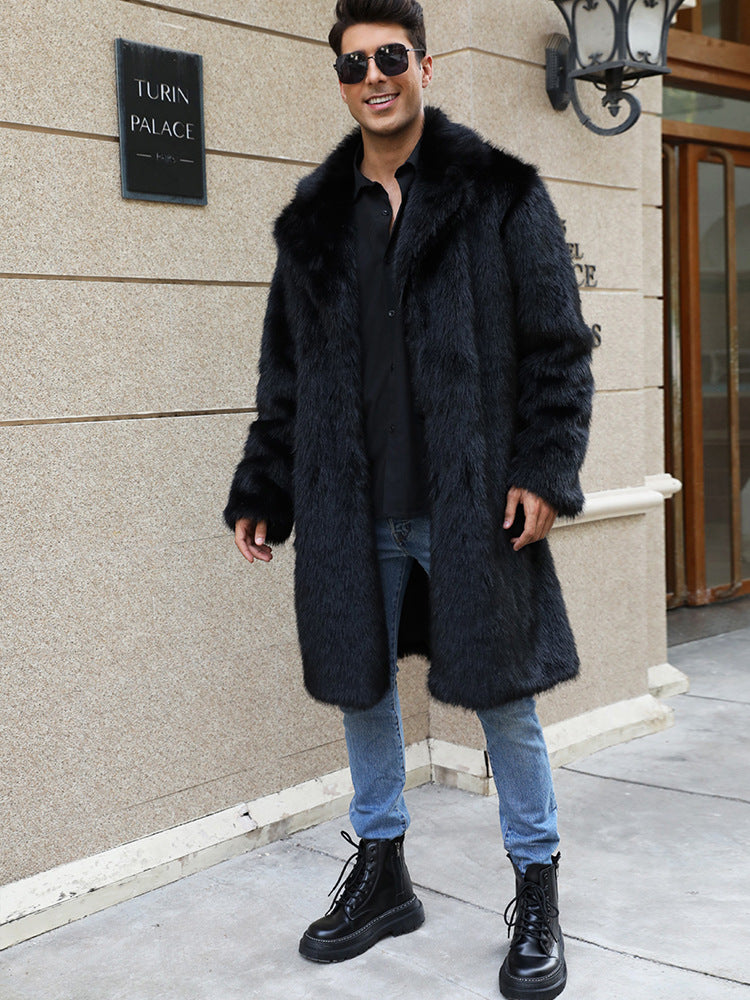 Elegant fur jacket for men Lune London
