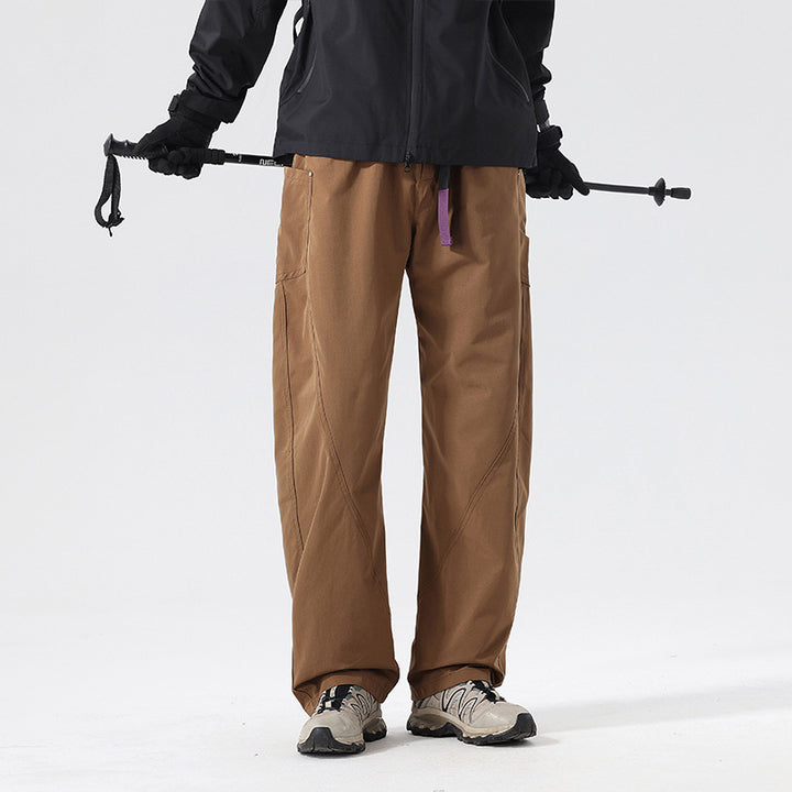 Pantalon de loisirs multifonctionnel pour hommes en tissu léger et respirant Lune London