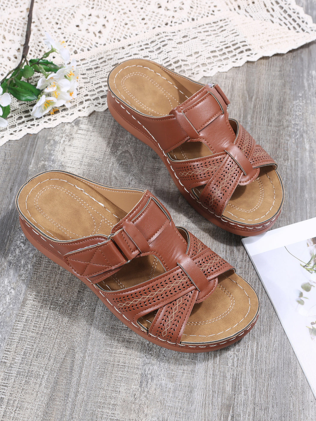 Ladies Comfort Orthopedic Slippers Lune London