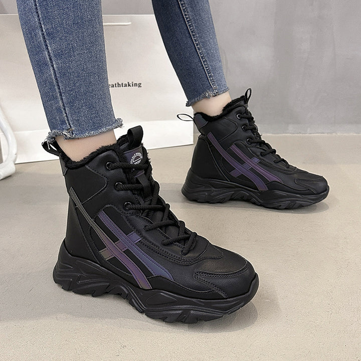 Lune London Plush Winter Sneakers for Women