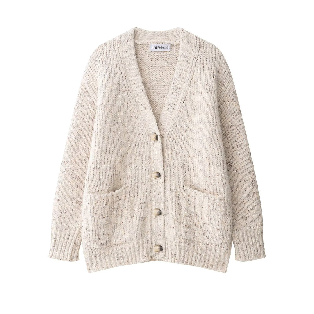 Women Chunky knit cardigan Lune London